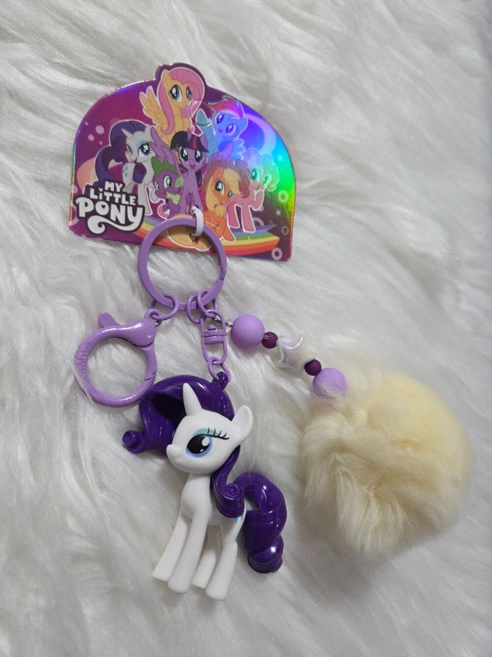 My Little Pony Rarity Keychain - Picture 4 of 5